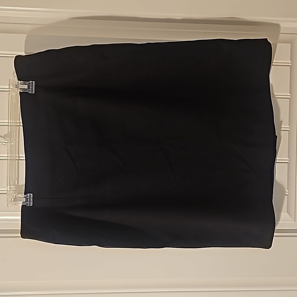 Black Plush Soft Skirt
